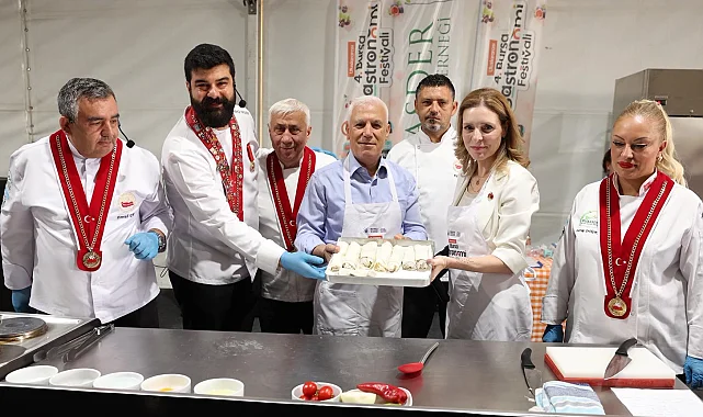 Bursa'nın gastronomisi göz kamaştırdı