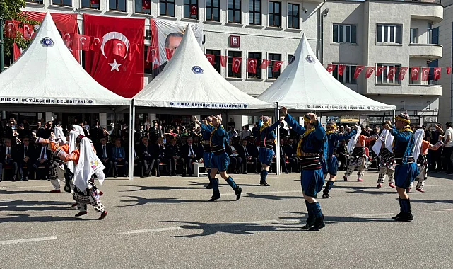 Bursa'nın kurtuluşunun 103. yılı coşkusu