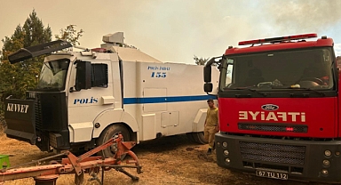 KASTAMONU’DAKİ YANGINA GİDEN İTFAİYE ARACI KDZ. EREĞLİ’YE DÖNDÜ