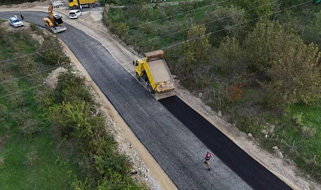 Ordu'da asfalt seferberliği sürüyor
