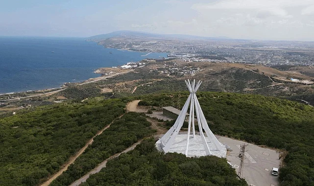 Son Kurşun Anıtı'na giden yol yenilendi