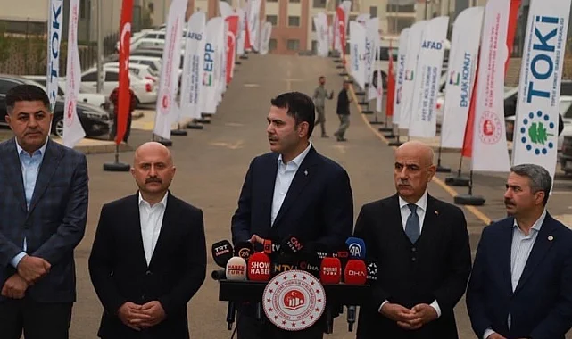 Adıyaman İndere'de büyük teslimat öncesi inceleme