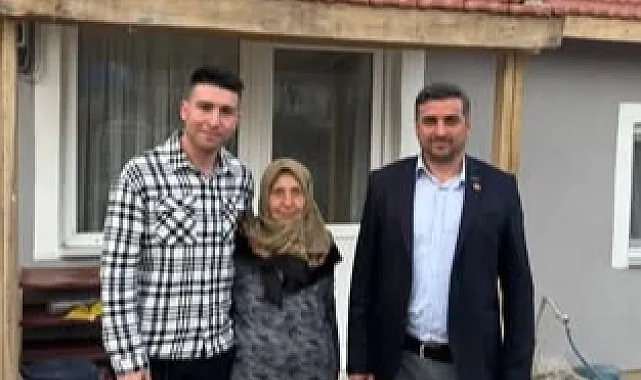 Edirne Uzunköprü'de dayanışma örneği! Besmiye teyze yeni evine kavuştu