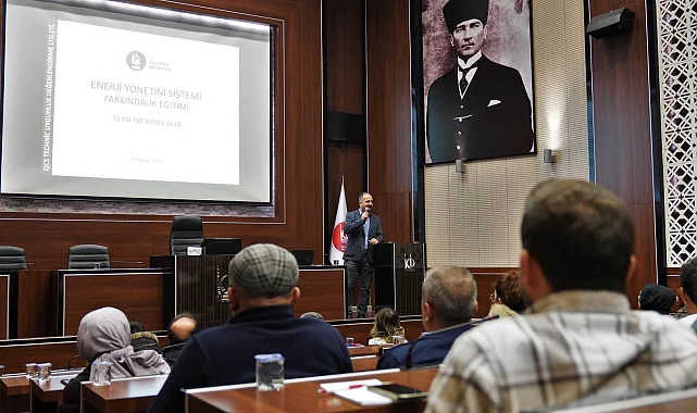 Ankara Keçiören Belediyesi'nde ISO 50001 eğitimi