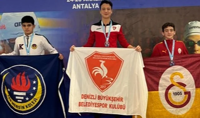 Antalya'da 4 altınla büyük başarı