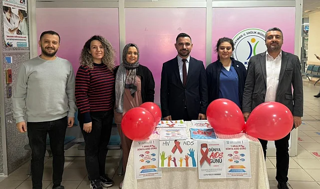 Batman Kozluk Devlet Hastanesi'nde AIDS farkındalığı