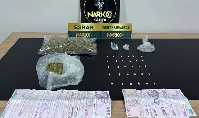 Adıyaman Kahta'da uyuşturucuya büyük darbe