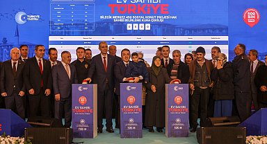 Bilecik'te bin 419 sosyal konut için kura heyecanı