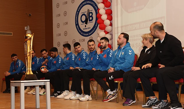 Busa'da Nilüferli hentbolcular gençlerle buluştu