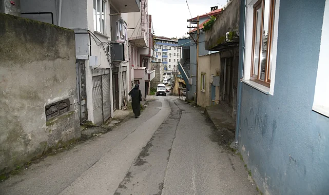 Trabzon'da Toklu Mahallesi'nde yol sorunu çözülüyor
