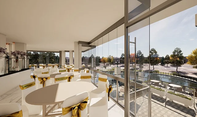 ABB'nin 3'üncü düğün salonu hazırlıkları sürüyor