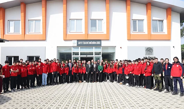 Bursa Nilüfer'de Deprem Simülasyon Merkezi 'eğitim mutfağı'na dönüştü