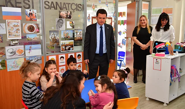 Bursa Osmangazi'de bayram neşesi 'minik kalpler'de