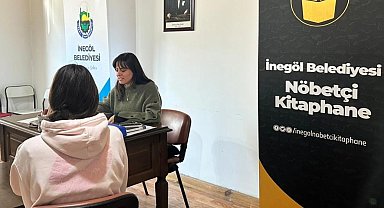 İnegöl'de öğrencilere sınav yolunda güçlü destek
