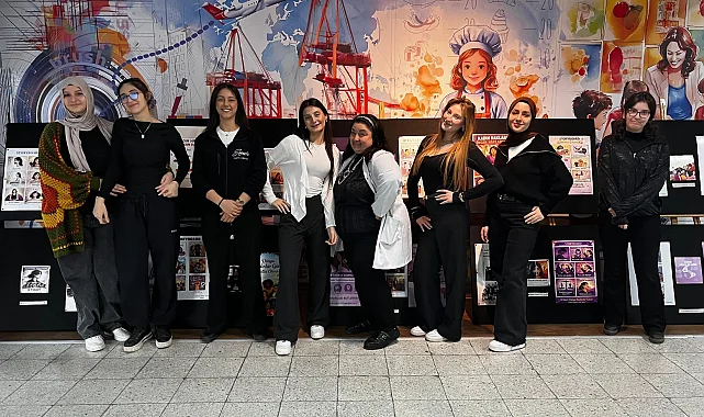 Liseli öğrencilerden 8 Mart farkındalığı
