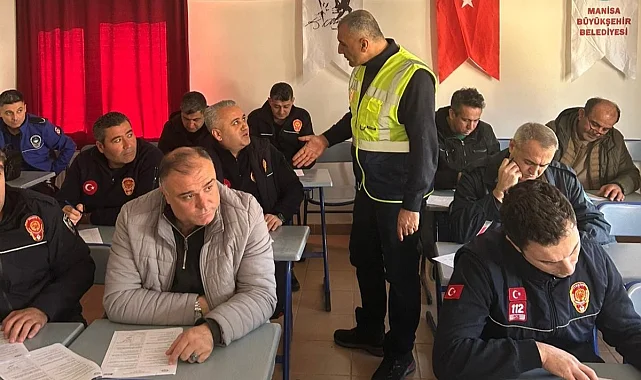 Manisa'da personele güvenli çalışma eğitimi verildi