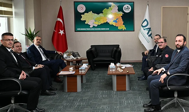 Vali Bozkurt'tan Erzurum Valiliği ve DAP'a ziyaret