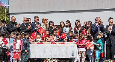 İzmir Güzelbahçe'de Onur Günay Eğitim Kampüsü Yerleşkesi'ne temel