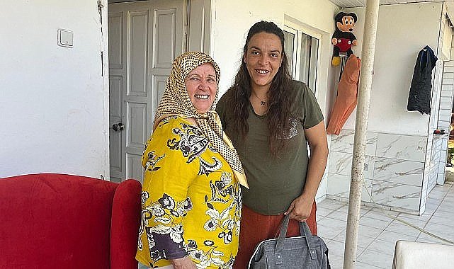 Anne Taksinin ilk misafirlerine 'Anne çantası'