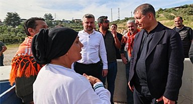 Başkan Tugay Belenbaşı'nda yurttaşlarla buluştu