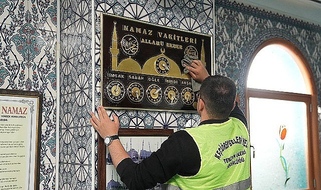 Bayram Öncesi Keçiören'deki Camilerde Temizlik Seferberliği