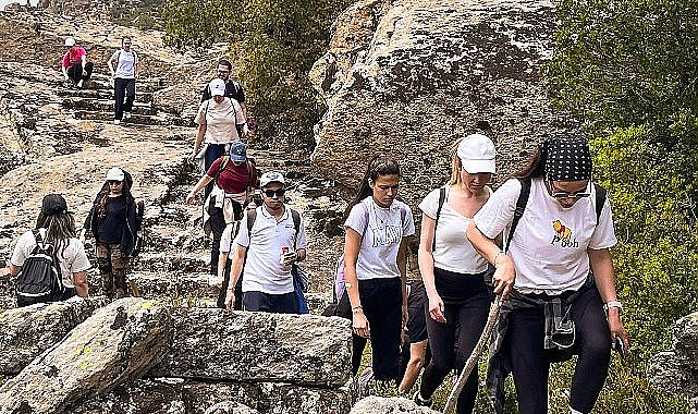 Çerçioğlu, 19 Mayıs Atatürk'ü Anma, Gençlik ve Spor Bayramı Kapsamında Aydınlı Gençler İçin Trekking Etkinliği Düzenledi
