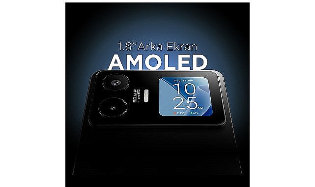 GM 26 Pro 5G, Türkiye'de ilk olan AMOLED arka ekranıyla fark yaratıyor