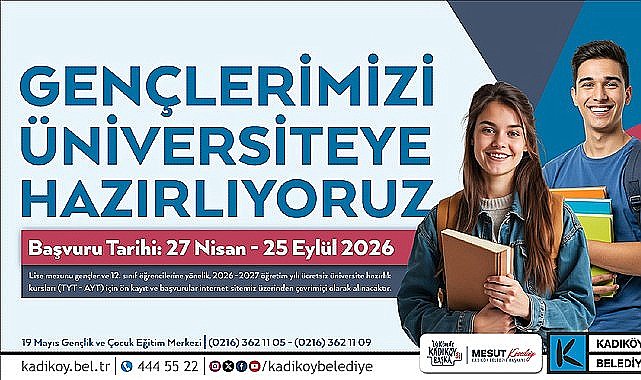 Kadıköy Belediyesi'nden Üniversiteye Hazırlık Kursu