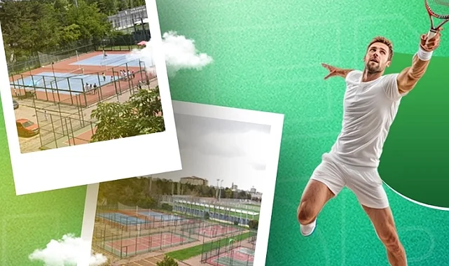 Kayseri Sümer Tenis Kortları hizmete açıldı