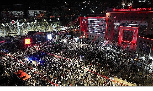Keçiören'de 19 Mayıs Coşkusu Sefo Konseriyle Yaşanacak