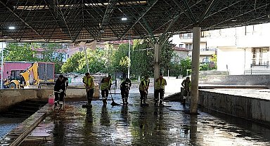 Keçiören'de Kurban Kesim Alanları Temizlendi
