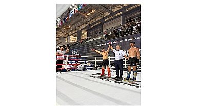 Kemer Belediyesi kick boks takımından iki madalya