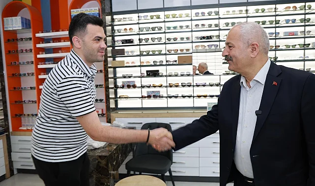 Kocaeli'de Gebze Belediye Başkanı esnafla buluştu