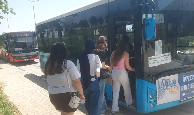 Manisa Kitap Fuarı'na ücretsiz ulaşım