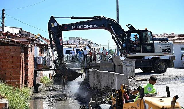 MASKİ'den Hacıishak'ta dere temizliği seferberliği