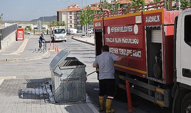 Nevşehir'in Bütün Mahallelerinde Temizlik Seferberliği Başladı