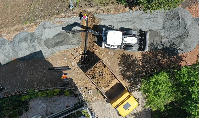 Ordu Büyükşehir'den Ünye'de altyapı hamlesi