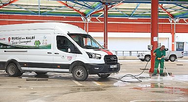 Osmangazi'de Kurban Kesim Alanları Titizlikle Temizleniyor
