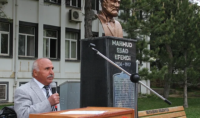 Tapu Kadastro'nun kurucusu Mahmûd Esad Efendi Seydişehir'de anıldı