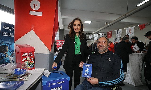 1 ton kapak toplandı, 3 tekerlekli sandalyeye ulaşıldı