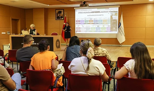 Antalya Büyükşehir'in çevre vizyonu anlatıldı