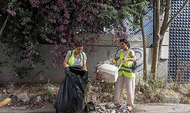 Bornova'da temizlik seferberliği