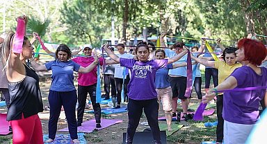 Bucalı kadınlardan spor kurslarına yoğun ilgi