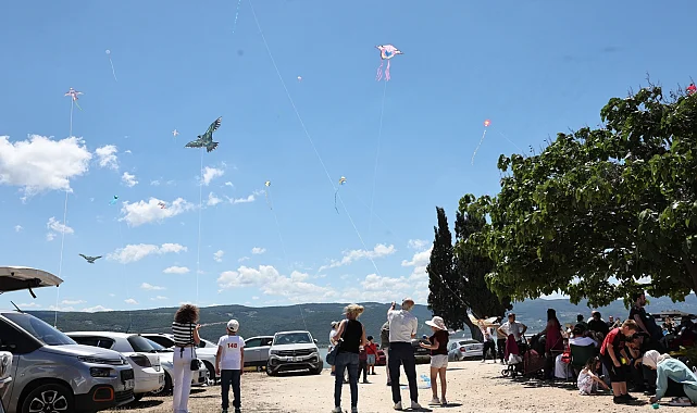Bursa Nilüfer semaları uçurtmalarla renklendi