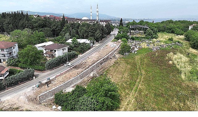 Büyükşehir'den D-130'a alternatif ulaşım hattı