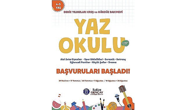 Didim Belediyesi'nden Yaz Okulu Programı