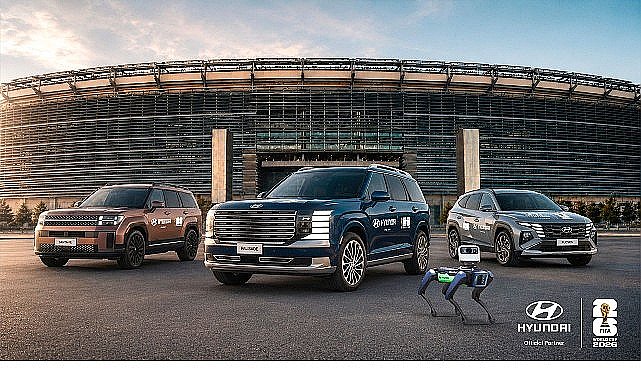 Hyundai, FIFA Dünya Kupası'na 1.500 Adet Araç Tahsis Ediyor.