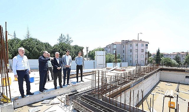 İnegöl'de Devam Eden Projeler Yerinde İncelendi
