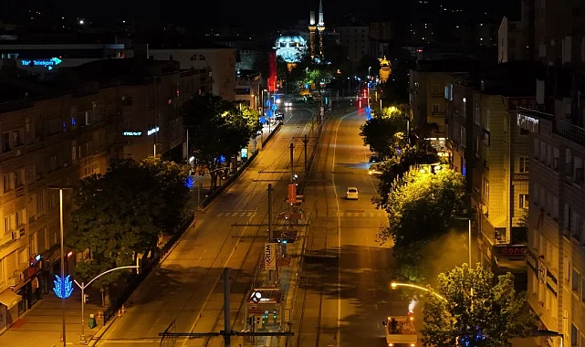 Kayseri Büyükşehir'de gece mesaisi