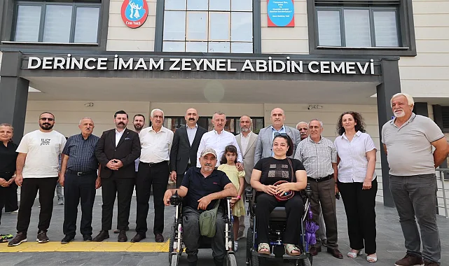 Kocaeli'de yeni Cemevi'nin kontrollerini Başkan Büyükakın yaptı